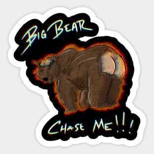 Big Bear Chase! - The Great Outdoors Sticker